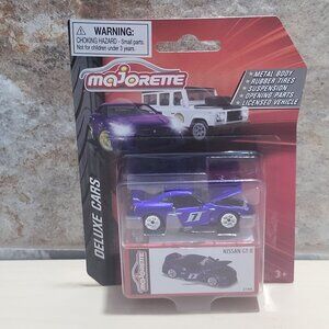 Majorette Deluxe Cars Nissan GT-R Model Car 2023